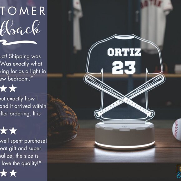 Baseball Tee – Personalized Shirt for All Ages - Picture 7 of 8